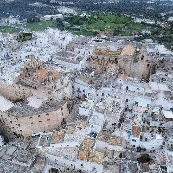 Ostuni Puglia Una vista fantástica desde arriba